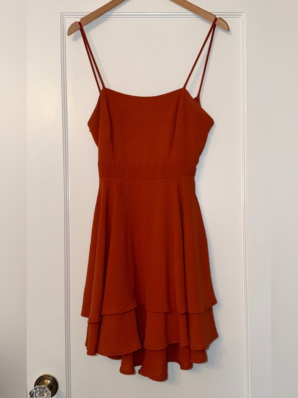 Lovely Day | Tiered Spaghetti-Strap Dress
